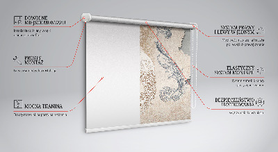 Rolgordijn verduisterend Vintage vogels