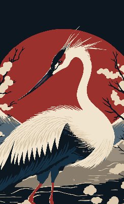 Rolgordijn voor het raam Kraan in het water