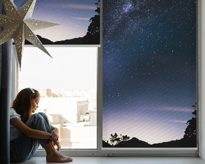 Rolgordijn verduisterend Sterrenhemel