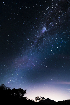 Rolgordijn verduisterend Sterrenhemel