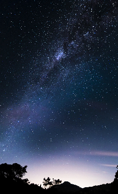 Rolgordijn verduisterend Sterrenhemel