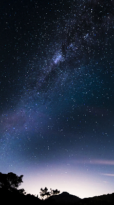 Rolgordijn verduisterend Sterrenhemel