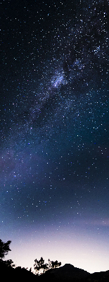 Rolgordijn verduisterend Sterrenhemel