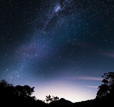 Rolgordijn verduisterend Sterrenhemel