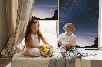 Rolgordijn verduisterend Sterrenhemel