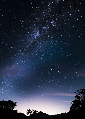 Rolgordijn verduisterend Sterrenhemel
