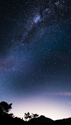 Rolgordijn verduisterend Sterrenhemel