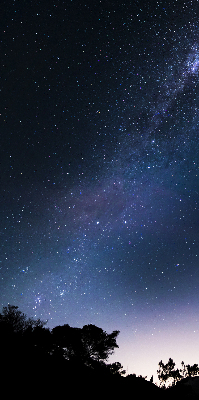 Rolgordijn verduisterend Sterrenhemel