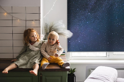 Rolgordijn verduisterend Sterrenhemel