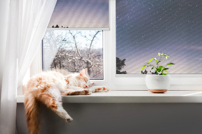 Rolgordijn verduisterend Sterrenhemel