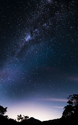 Rolgordijn verduisterend Sterrenhemel