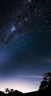 Rolgordijn verduisterend Sterrenhemel