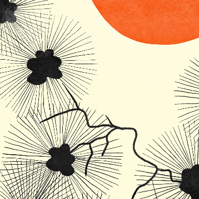 Rolgordijn verduisterend Paardenbloemen