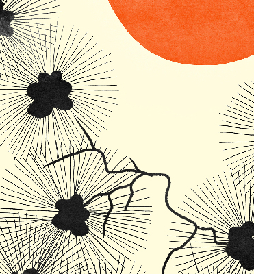 Rolgordijn verduisterend Paardenbloemen