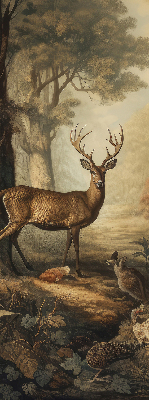 Rolgordijn verduisterend Dieren in het bos