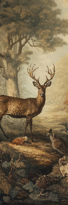 Rolgordijn verduisterend Dieren in het bos