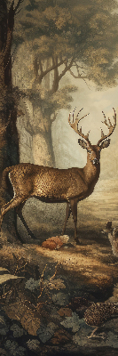 Rolgordijn verduisterend Dieren in het bos