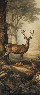 Rolgordijn verduisterend Dieren in het bos