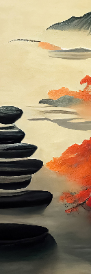 Rolgordijn voor het raam Berg