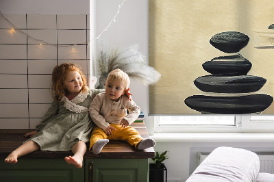 Rolgordijn voor het raam Berg