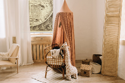 Rolgordijn verduisterend Oude wereldkaart