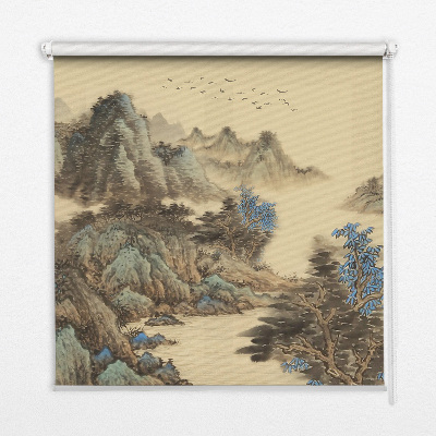 Rolgordijn verduisterend Bergen