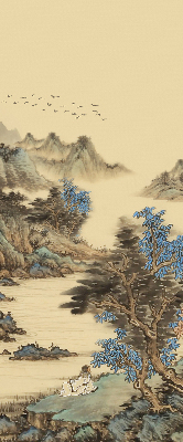 Rolgordijn verduisterend Bergen