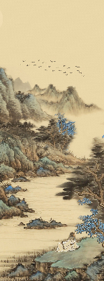 Rolgordijn verduisterend Bergen