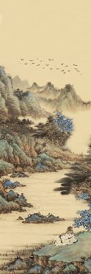 Rolgordijn verduisterend Bergen