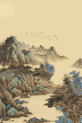 Rolgordijn verduisterend Bergen