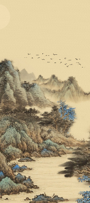 Rolgordijn verduisterend Bergen