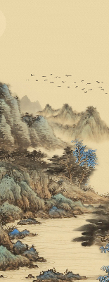 Rolgordijn verduisterend Bergen