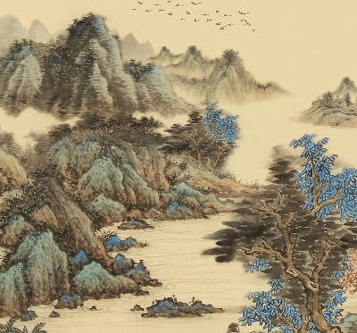 Rolgordijn verduisterend Bergen