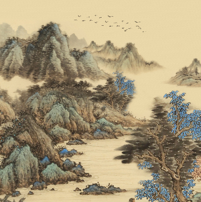 Rolgordijn verduisterend Bergen