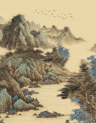 Rolgordijn verduisterend Bergen