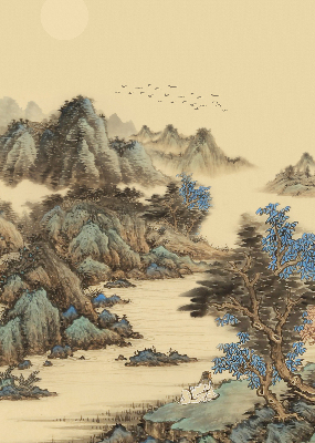 Rolgordijn verduisterend Bergen