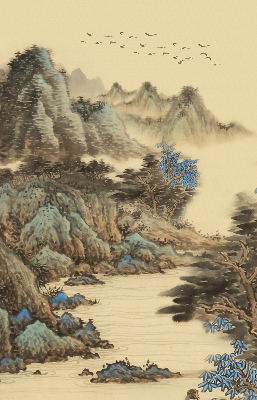 Rolgordijn verduisterend Bergen