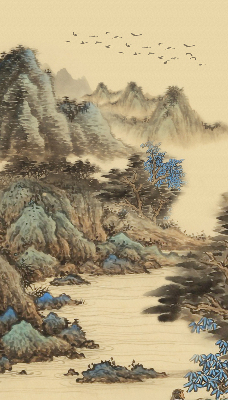 Rolgordijn verduisterend Bergen