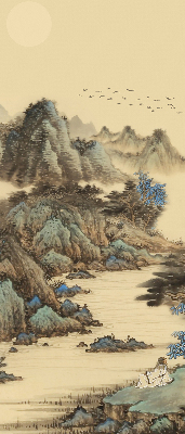 Rolgordijn verduisterend Bergen