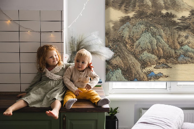 Rolgordijn verduisterend Bergen