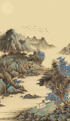 Rolgordijn verduisterend Bergen