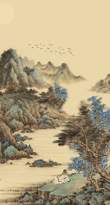 Rolgordijn verduisterend Bergen