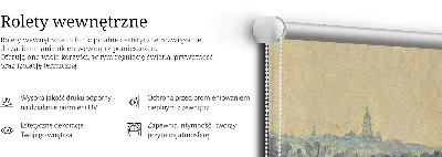 Rolgordijn verduisterend Mensen op het water