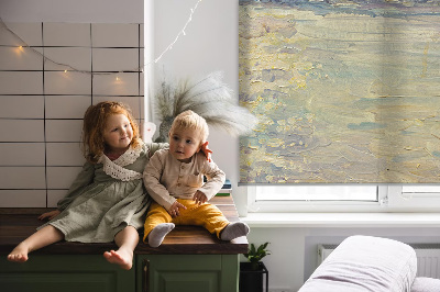 Rolgordijn verduisterend Mensen op het water