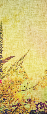 Rolgordijn voor het raam Planten