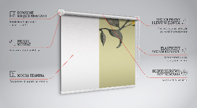 Rolgordijn verduisterend Citroenen aan de boom