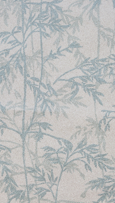 Rolgordijn voor het raam Bladeren