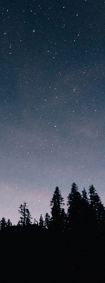 Rolgordijn verduisterend Sterrenhemel