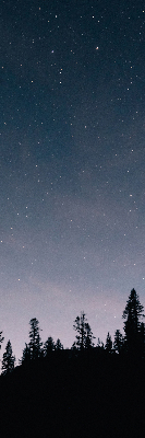 Rolgordijn verduisterend Sterrenhemel