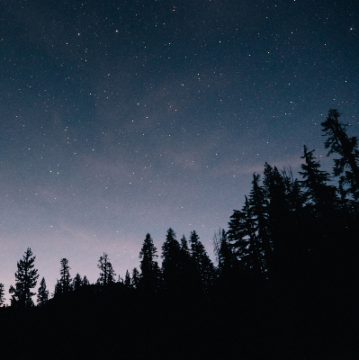 Rolgordijn verduisterend Sterrenhemel